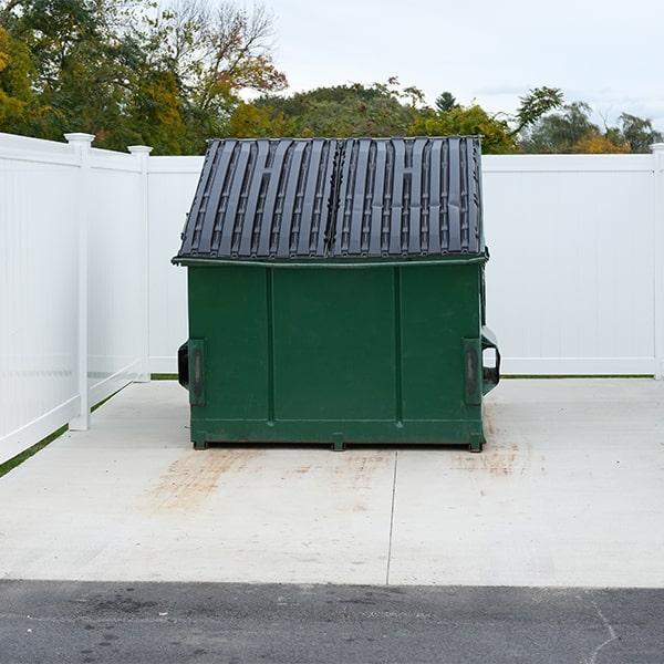 commercial dumpsters offers different pricing structures based upon the specific services and frequency required by clients